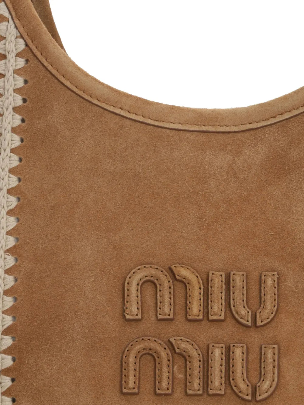 Ivy Suede Crochet Patchwork Tote
